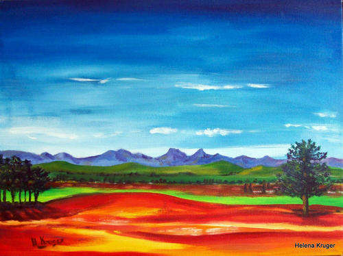 Freedom - 450x600x35mm - acrylic painting  -buy DIRECTLY from the artist