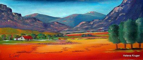 Original Helena Kruger (1957-)  - 270x650mm