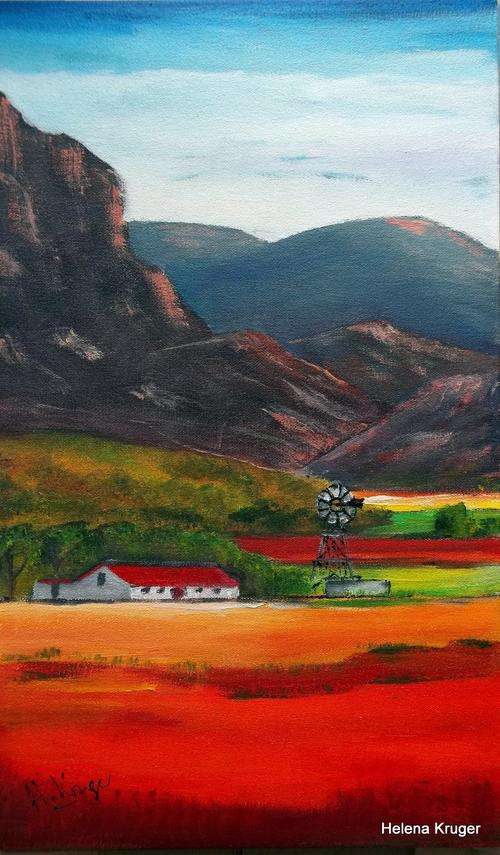 Original Helena Kruger(1957- )  - 300x500x22mm