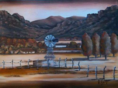 Original Helena Kruger(1957- )  - 450x600x22mm