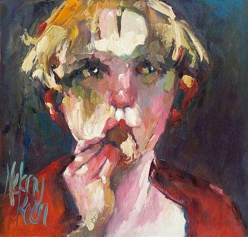 Beautiful investment art by Melany Koen(1958-) 320x340mm