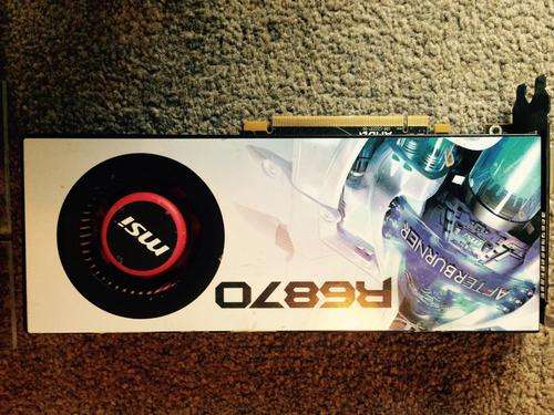 msi R6870 HD AMD Radeon 1 Gb