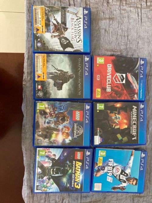PS4 500GB with games and accessories