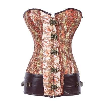 Women Vintage Overbust Corset