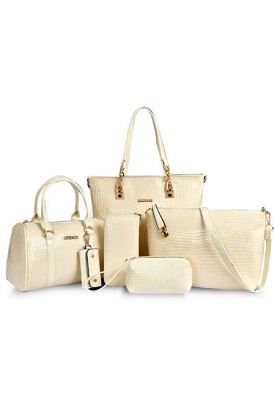 Women Versatile 6pcs Funky Diaper Bag