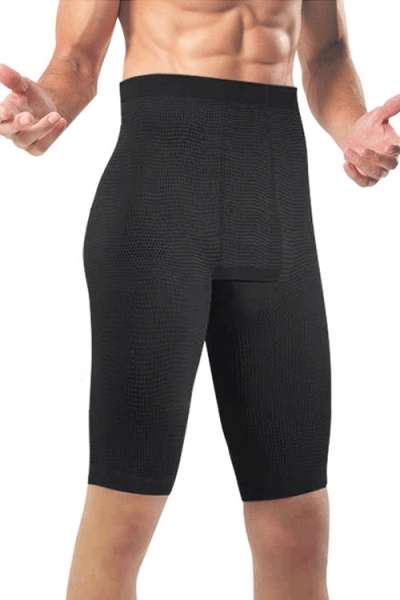 Black Wave Men Body Shaper