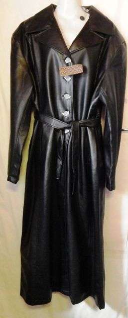 3 piece New unisex pu leather long coats reserved for Kevin - postage free