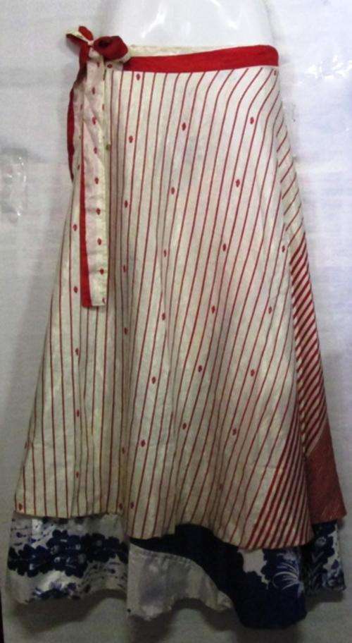 Indian silk wrap skirt   - POSTAGE  FREE IN S.A.