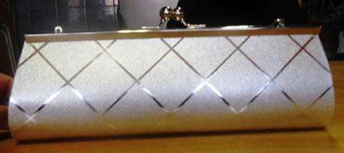 Hot special silver clutch hand bag - FREE POSTAGE / SHIPPING