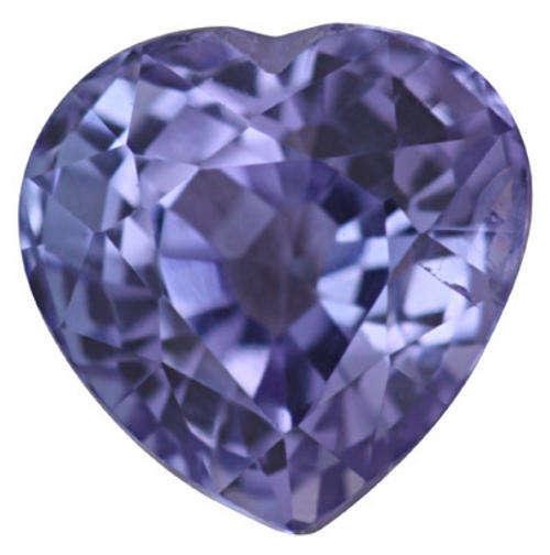 0.72 ct heart tanzanite (GISA certified estimated value R 4 680  )