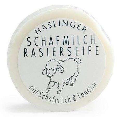 Haslinger Sheepmilk & Lanolin Shaving Soap (60gr)