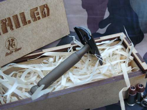 Gillette Ball End Vintage - DE=RAILED Double Edge Razor -  ©CERAKOTE