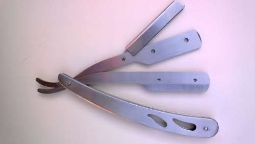 Shavette - Disposable Blade - Traditional Barber Type (Full Stainless Steel)