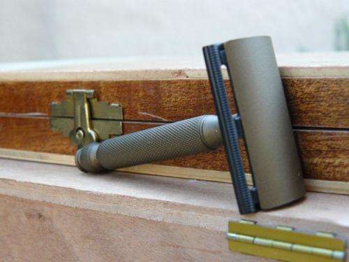 Gillette Ball End Vintage - DE=RAILED Double Edge Razor -  ©CERAKOTE