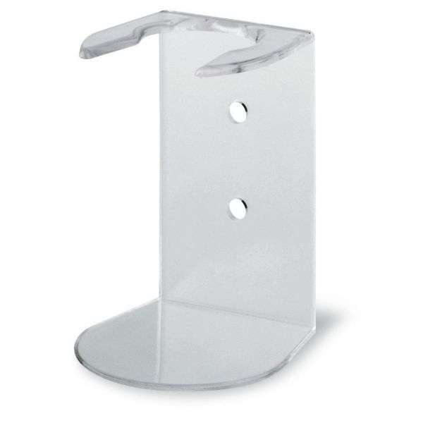 Shaving Brush Holder / Stand Clear Plastic