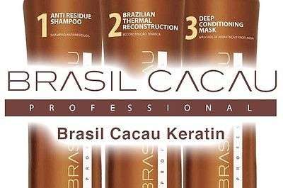 CADIVEU BRASIL CACAU BRAZILIAN BLOWDRY KERATIN KIT 3x300ml