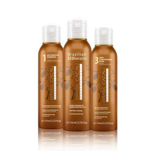 CADIVEU BRASIL CACAU BRAZILIAN BLOWDRY KERATIN KIT 110ml