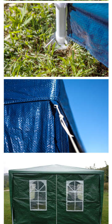 Blue gazebo marquee folding tent 3X4 metre