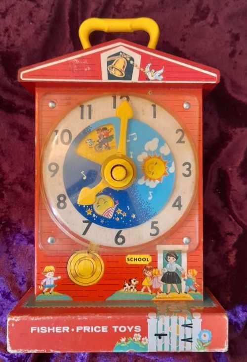 Fisher price kids clock