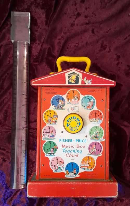 Fisher price kids clock