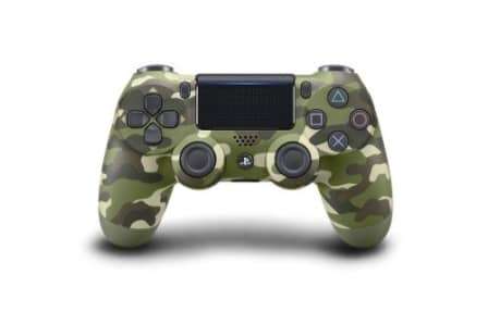 PS4 Dualshock 4 Controller - Green Camouflage V2 (PS4) - Brand New
