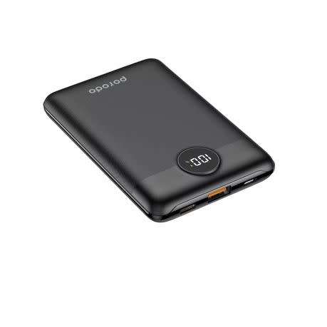Porodo-Super Slim Power Bank 10000mAh-Black