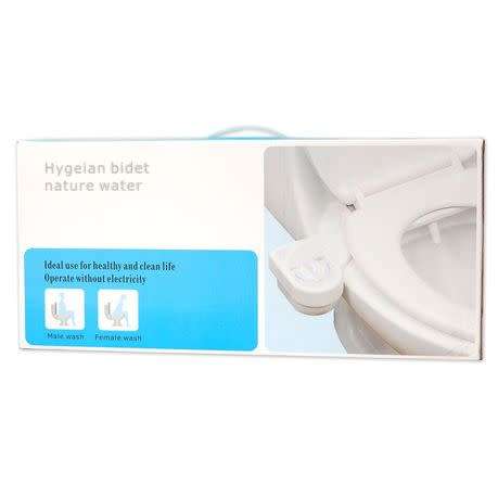 Hygeian Natural Water Clean Wash Unisex Toilet Bidet