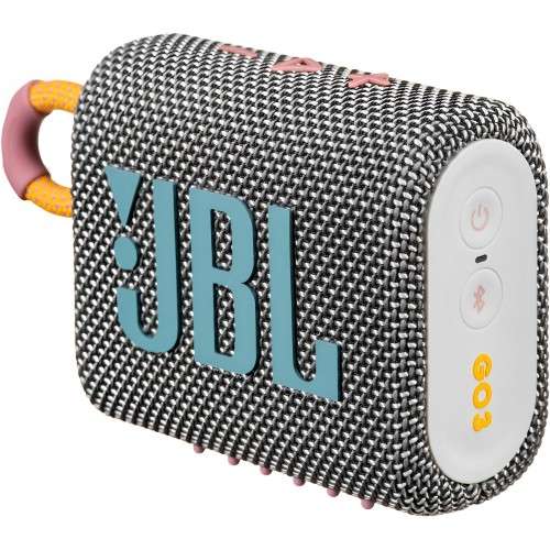 JBL Go 3 Waterproof Portable Bluetooth Speaker Grey