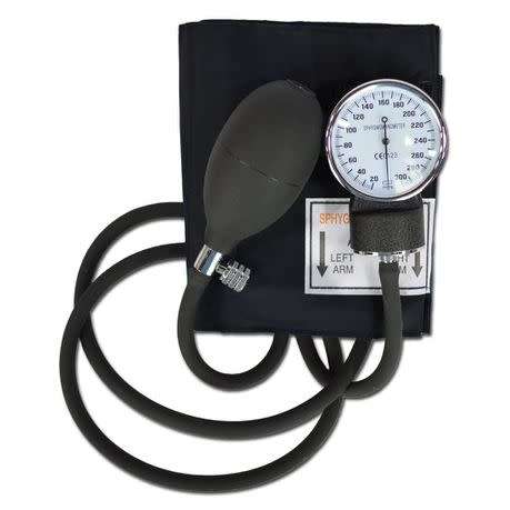 Aneroid Adult Blood Pressure Monitor Meter Sphygmomanometer Set