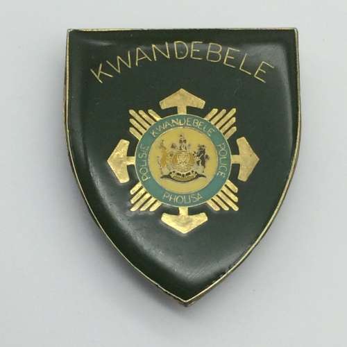 SADF - Kwandebele Police Shoulder Flash (3 Pins)
