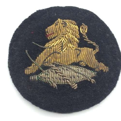 Rhodesia - B.S.A.P. Woman`s Cloth Cap Badge