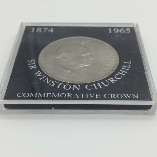 Sir Winston Churchill Commemorative Crown (Cased)