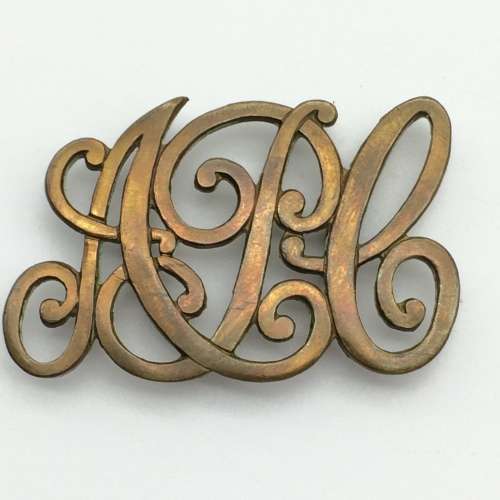 British - `Army Pay Corps` Cap Badge/Shoulder Title (1893 - 1920)