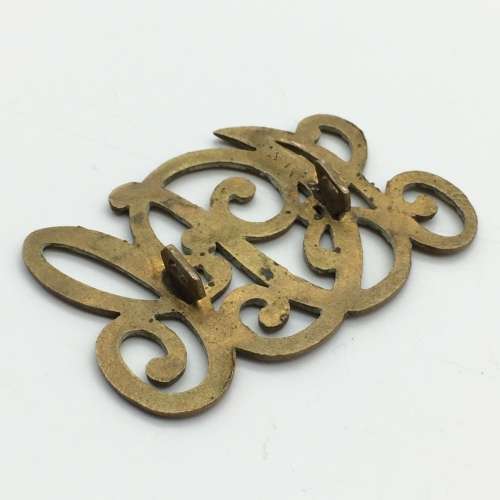 British - `Army Pay Corps` Cap Badge/Shoulder Title (1893 - 1920)