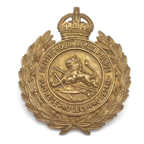 Rhodesia - `B.S.A.P.` Hat/Cap Badge (Unvoided)