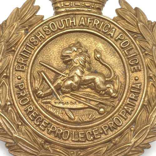 Rhodesia - `B.S.A.P.` Hat/Cap Badge (Unvoided)