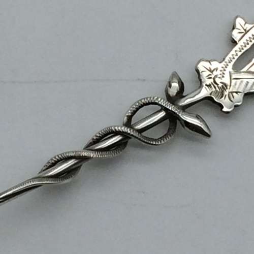 Boer War  Silver `Siege of Ladysmith` Irish Spoon