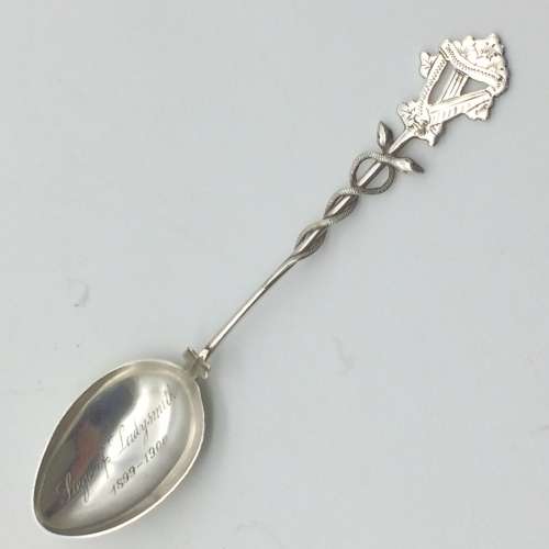 Boer War  Silver `Siege of Ladysmith` Irish Spoon