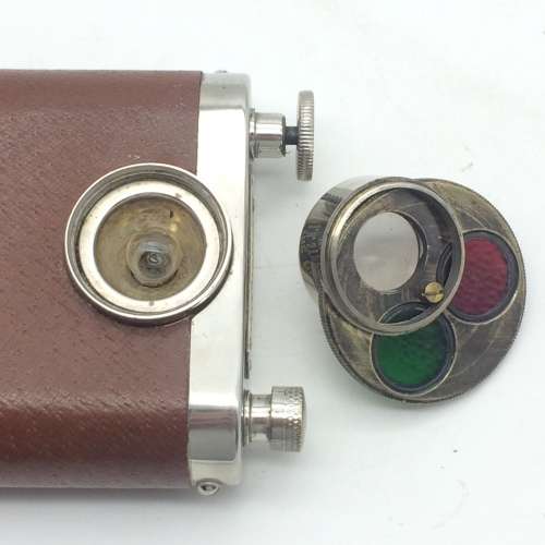 WW1 - Scarce Officers `ORILUX` Signaling Torch and Trench Lamp with Case