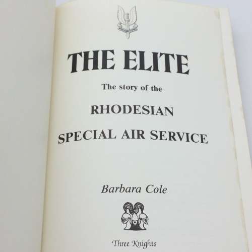 Rare `Rhodesian SAS`, Numbered, Deluxe 1st Edition `THE ELITE`