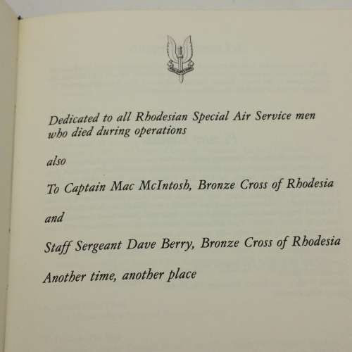 Rare `Rhodesian SAS`, Numbered, Deluxe 1st Edition `THE ELITE`