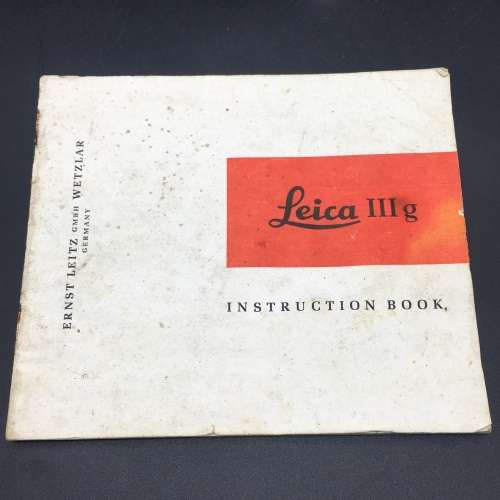 Rare `Leica IIIg` 1950`s Camera with Lens and Case