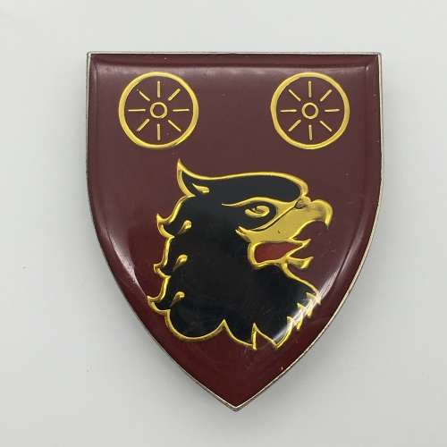 SADF - `44 Parachute Brigade Field Workshop` Shoulder Flash (3 x Pins)