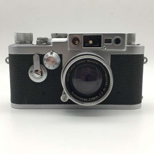 Rare `Leica IIIg` 1950`s Camera with Lens and Case (Nr.881089)
