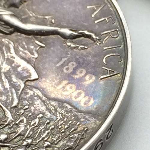 Rare Boer War - Q.S.A. `Casualty with Ghost Dates` Medal (W. Smith - Seaforth Highlanders)