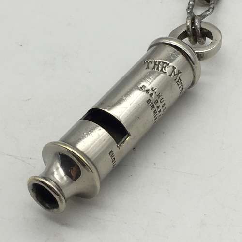 Vintage `The Metropolitan` Whistle (J. Hudson)