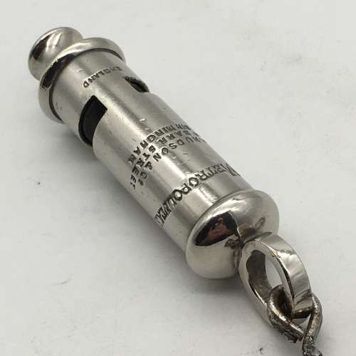Vintage `The Metropolitan` Whistle (J. Hudson)