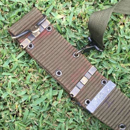 Early US Army `Field Pack, ALICE Combat Belt and Suspenders` (1950`s)