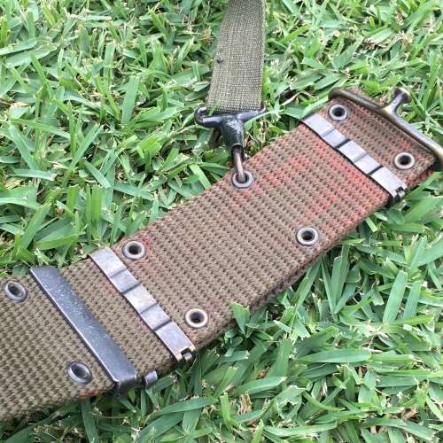 Early US Army `Field Pack, ALICE Combat Belt and Suspenders` (1950`s)