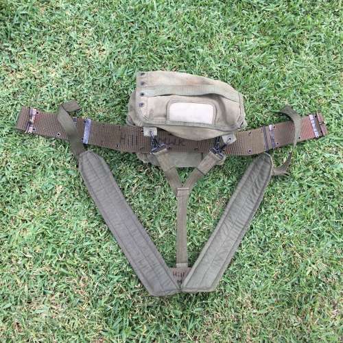 Early US Army `Field Pack, ALICE Combat Belt and Suspenders` (1950`s)
